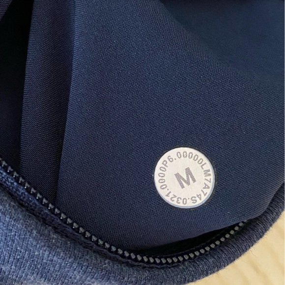 Lululemon Men’s City Sweat Short Heathered True Navy - Picture 8 of 8